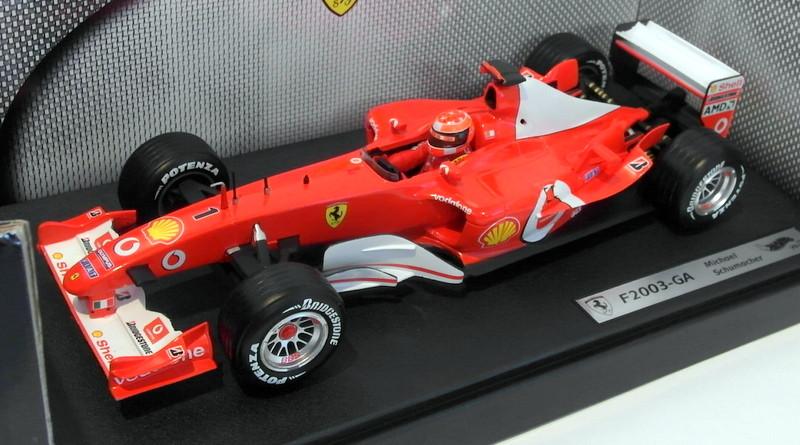 Hot Wheels - Ferrari F1 Schumacher Michael 2003 GA Hot Wheels - Ferrari F1 Schumacher Michael 2003 GA